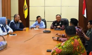 Komisi I Dewan Perwakilan Rakyat Daerah (DPRD) Provinsi Sumatra Selatan (Sumsel) melaksanakan kunjungan kerja (Kunker) ke Dinas Komunikasi dan Informatika (Diskominfo) Provinsi Lampung, pada hari Jum'at, tanggal 17 Juli 2026. (BEKISARMEDIA.ID/HAIRUDIN)