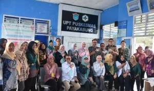 Komisi V Dewan Perwakilan Rakyat Daerah (DPRD) Provinsi Sumatra Selatan (Sumsel) melaksanakan kunjungan kerja (Kunker) ke Puskesmas Payakabung, Kecamatan Indralaya Utara, Kabupaten Ogan Ilir. (BEKISARMEDIA.ID/HAIRUDIN)