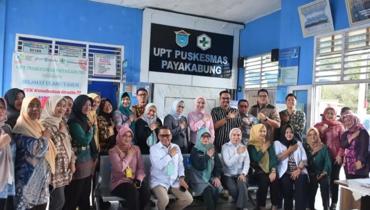 Komisi V Dewan Perwakilan Rakyat Daerah (DPRD) Provinsi Sumatra Selatan (Sumsel) melaksanakan kunjungan kerja (Kunker) ke Puskesmas Payakabung, Kecamatan Indralaya Utara, Kabupaten Ogan Ilir. (BEKISARMEDIA.ID/HAIRUDIN)