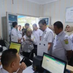 Sekretaris Daerah Kabupaten Muba, Syafaruddin, menghadiri acara peluncuran aplikasi E-PUS PADEK (Elektronik Puskesmas dengan Pelayanan Akurat, Data Efektif, dan Komprehensif), pada hari Rabu, tanggal 1 Juli 2026.. (BEKISARMEDIA.ID/ANGGA)
