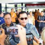 Bupati Kabupaten Muba, Toha Tohet, didampingi oleh Kepala Dinas Kominfo, Daud Amri, saat memberikan penjelasan kepada wartawan. (BEKISARMEDIA.ID/ANGGA)