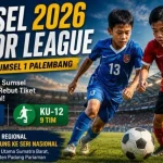 Antusiasme sekolah sepak bola (SSB) di Sumatra Selatan (Sumsel) untuk ambil bagian dalam ajang Sumsel Junior League 2026 Regional Sumsel 1 Palembang terbilang tinggi. (BEKISARMEDIA.ID/HAIRUDIN)