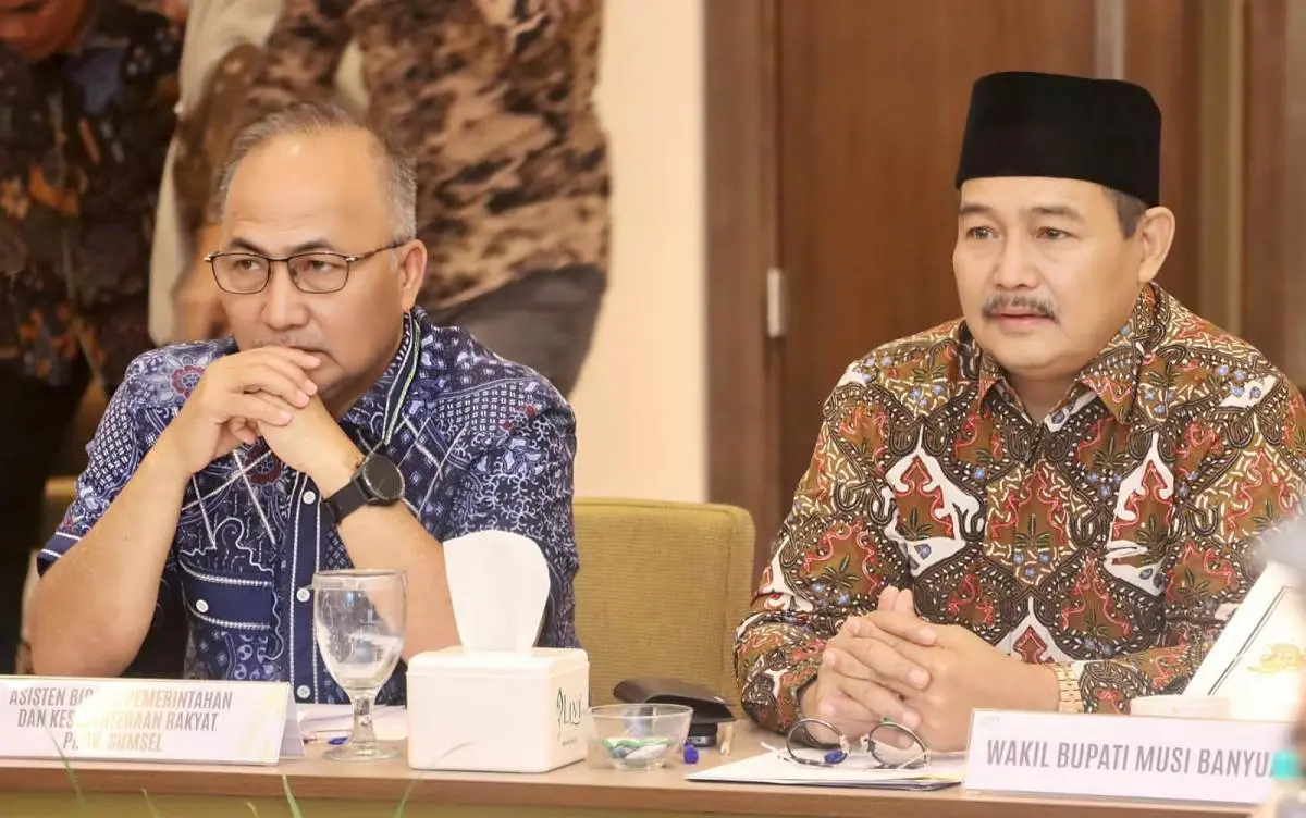rapat koordinasi lintas sektor, guna mempercepat revitalisasi Jembatan P6 Sungai Lalan di Ballroom Hotel AONE Jakarta, pada hari Kamis, tanggal 2 Juli 2026. (BEKISARMEDIA.ID/HAIRUDIN)