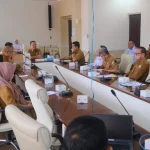 Rapat Koordinasi Persiapan Hari Jadi ke-70 Kabupaten Muba di Ruang Rapat Randik Sekretariat Daerah Kabupaten Muba, pada hari Selasa, tanggal 23 Juni 2026. (BEKISARMEDIA.ID/HAIRUDIN)