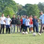Wali Kota Palembang, Ratu Dewa, secara resmi membuka Fun Game Mini Soccer Piala Ketua IJTI Sumsel Tahun 2026 di Stadion Kamboja, Palembang, pada hari Sabtu, tanggal 4 Juli 2026. (BEKISARMEDIA.ID/ANGGA)