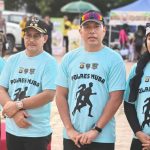 Wakil Bupati (Wabup) Kabupaten Musi Banyuasin (Muba), Abdur Rohman Husen, bersama Wakil Kepala Kepolisian Daerah (Wakapolda) Sumatra Selatan (Sumsel), Brigjen Pol Rony Samtana, S.I.K., M.T.C.P., resmi melepas ratusan peserta Bhayangkara Fun Run 2026. (BEKISARMEDIA.ID/HAIRUDIN)