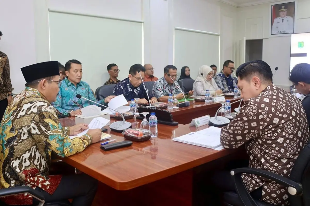 Rapat Umum Pemegang Saham (RUPS) PT Muba Energi Maju Berjaya (Perseroda) Tahun Buku 2025 di Kantor Perwakilan Muba di Palembang, pada hari Kamis, tanggal 25 Juni 2026. (BEKISARMEDIA.ID/HAIRUDIN)