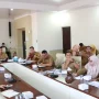 Rapat Tindak Lanjut Rencana Peresmian Pabrik Kelapa Sawit KUD Sejahtera yang digelar secara virtual dari Ruang Rapat Randik, pada hari Selasa, tanggal 28 Juli 2026. (BEKISARMEDIA.ID/ANGGA)