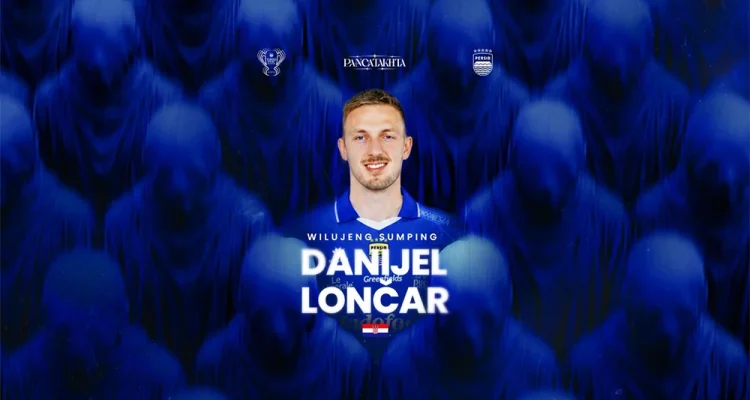 Guna membentengi jantung pertahanan agar semakin kokoh, Persib Bandung secara resmi mengamankan jasa bek tengah jangkung asal Kroasia, Danijel Loncar, pada hari Sabtu, tanggal 8 Agustus 2026, dengan durasi kontrak selama dua musim. (foto : ileague.id)