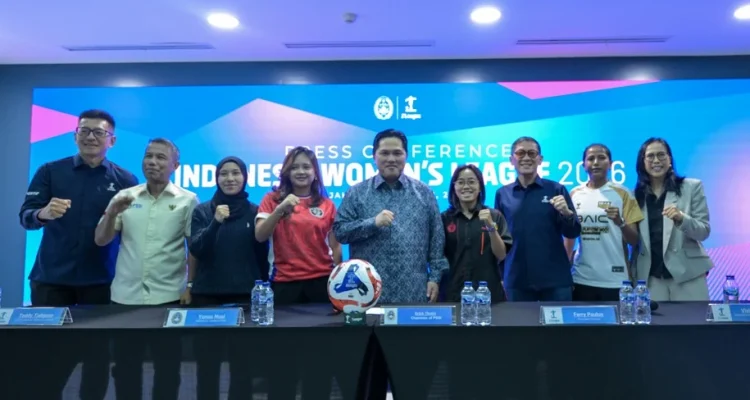 I.League secara resmi memperkenalkan Indonesia Women’s League (IWL) musim 2026/2027 sebagai kompetisi sepak bola putri profesional perdana yang berada di bawah pengelolaan I.League. (foto : ileague.id)