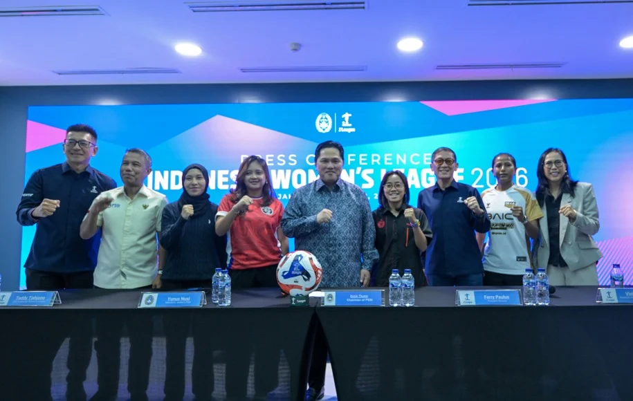 I.League secara resmi memperkenalkan Indonesia Women’s League (IWL) musim 2026/2027 sebagai kompetisi sepak bola putri profesional perdana yang berada di bawah pengelolaan I.League. (foto : ileague.id)
