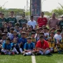 Wakil Menteri Pendidikan Dasar dan Menengah (Wamendikdasmen), Fajar Riza Ul Haq, saat menghadiri pembukaan Rajawali Junior League (RJL) 2026 di Sport Center Kelapa Dua, Kabupaten Tangerang, Provinsi Banten, pada hari Sabtu, tanggal 29 Agustus 2026. (BEKISARMEDIA.ID/TRI)