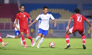 PSIS Semarang sukses memetik kemenangan tipis 2-1 atas tuan rumah Deltras FC dalam laga uji coba pra musim jelang kompetisi Championship 2026/2027 (foto : ileague.id)