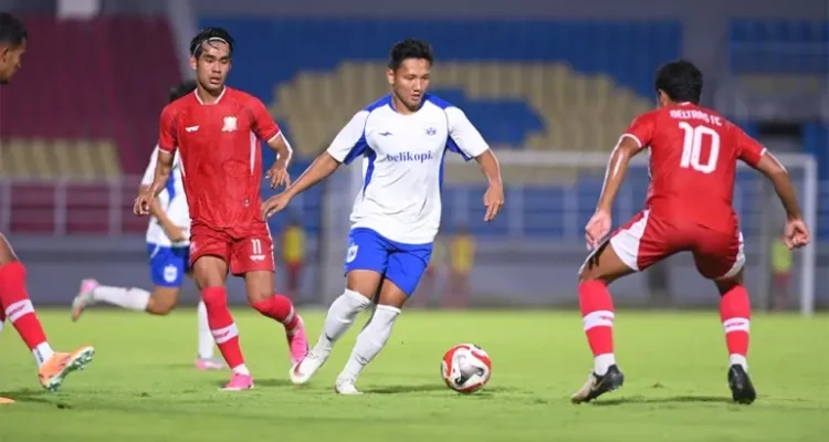 PSIS Semarang sukses memetik kemenangan tipis 2-1 atas tuan rumah Deltras FC dalam laga uji coba pra musim jelang kompetisi Championship 2026/2027 (foto : ileague.id)