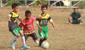 Tim U8 SSB PSS sukses meraih posisi runner-up dalam ajang Piala Kemerdekaan memperingati Hari Ulang Tahun (HUT) ke-81 Kemerdekaan Republik Indonesia yang digelar di Lapangan Ajendam II Sriwijaya, Palembang, pada hari Minggu, tanggal 16 Agustus 2026. (BEKISARMEDIA.ID/TRI)