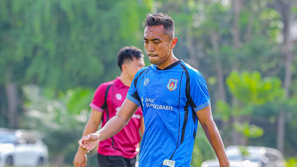 Dedi Hartono, Pemain Baru Andalan Sumsel United di Championship Musim 2026/2027. (BEKISARMEDIA.ID/TRI)