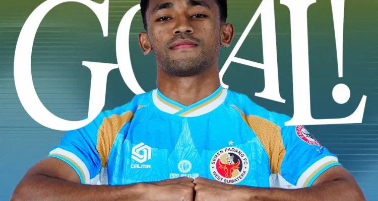 Risman Ariyanto Maring, Pencetak Gol Semen Padang FC saat bertanding melawan tuan rumah Persiraja Banda Aceh, Minggu, 13 September 2026. (FOTO : BEKISARMEDIA.ID/INSTAGRAM SEMEN PADANG FC)