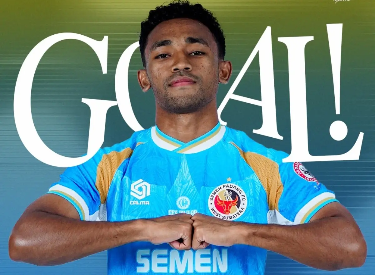 Risman Ariyanto Maring, Pencetak Gol Semen Padang FC saat bertanding melawan tuan rumah Persiraja Banda Aceh, Minggu, 13 September 2026. (FOTO : BEKISARMEDIA.ID/INSTAGRAM SEMEN PADANG FC)