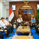 Herman Deru saat menerima audiensi jajaran pengurus ALTI Sumsel di Ruang Tamu Gubernur Sumsel, Rabu, 2 September 2026. (BEKISARMEDIA.ID/ANGGA)