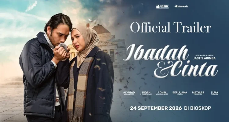 Industri perfilman nasional kembali menghadirkan tontonan bertema drama keluarga dan percintaan, melalui perilisan film terbaru berjudul Ibadah & Cinta. (BEKISARMEDIA.ID/HAIRUDIN)