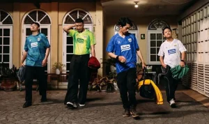 Persib Bandung secara resmi memperkenalkan seragam tempur anyar yang akan dikenakan sepanjang gelaran AFC Champions League (ACL) Two musim 2026/2027. (FOTO : BEKISARMEDIA.ID/ILEAGUE.ID)