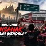 Bagi Semen Padang FC, keadaan itu menjadi bagian dari perjalanan musim 2026/2027 ketika Stadion H. Agus Salim harus direkonstruksi dan Kabau Sirah untuk sementara menjalani pertandingan kandang di Stadion Patriot Chandra Bhaga, Bekasi. (BEKISARMEDIA.ID/HAIRUDIN)