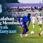 Bertanding di Stadion Galuh, Ciamis, Sabtu, 19 September 2026, Sumsel United gagal membawa pulang poin, setelah dua gol Ezechiel Ndouasel pada menit ke-36 dan ke-57 memastikan kemenangan tuan rumah. (BEKISARMEDIA.ID/HAIRUDIN)
