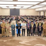 Wali Kota Palembang, Ratu Dewa, menghadiri Sidang Senat Terbuka dalam rangka Wisuda ke-67 di Hotel Wyndham Jakabaring, Selasa, 29 September 2026. (BEKISARMEDIA.ID/ANGGA)
