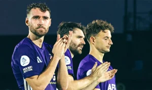 Trio pemain asing Persik Kediri di BRI Super League musim 2026/2027, Jose Enrique, Eduardo Barbosa, dan Ernesto Gomez. (FOTO: ILEAGUE.ID)