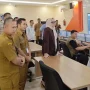 Anggota DPD RI, Hj. Eva Susanti, saat melakukan kunjungan reses ke Kantor Badan Penanggulangan Bencana Daerah (BPBD) Provinsi Sumsel, Senin, 26 Oktober 2026. (BEKISARMEDIA.ID/HAIRUDIN)