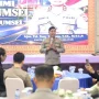 Kapolda Sumatra Selatan (Sumsel), Irjen Pol. Rony Samtana, S.I.K., M.T.C.P., mempererat hubungan kemitraan dengan insan pers melalui kegiatan silaturahmi di Lantai 7 Gedung Presisi Mapolda Sumsel, Rabu, 21 Oktober 2026. (BEKISARMEDIA.ID/WAHYUDI)