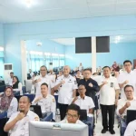 Wali Kota Lubuk Linggau,  H Rachmat Hidayat membuka kegiatan Profiling Aparatur Sipil Negara (ASN) di lingkungan Pemerintah Kota Lubuk Linggau di Laboratorium Komputer SMK Negeri 2 Kota Lubuk Linggau (BEKISARMEDIA.ID/HAIRUDIN)