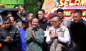 Ratu Dewa dalam acara silaturahmi dan Pengukuhan Pengurus Himpunan Sanak Broyot Epil (HSBE) Periode 2026–2031 di Hotel Swarna Dwipa, Palembang, Sabtu, 31 Oktober 2026. (BEKISARMEDIA.ID/HAIRUDIN)