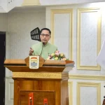 Ratu Dewa saat membuka Forum Satu Data Indonesia (SDI) Kota Palembang dalam rangka Penyepakatan Daftar Data Tahun 2026–2027. (BEKISARMEDIA.ID/HAIRUDIN)