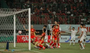 Semen Padang FC berhasil memetik kemenangan dramatis dalam duel bergengsi Derbi Sumatra pada lanjutan Pegadaian Championship 2026/2027 di Stadion Patriot Candrabhaga, Bekasi, Jumat, 30 Oktober 2026. (FOTO: INSTAGRAM SEMEN PADANG FC)