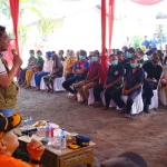 Bupati Kabupaten Muba, Toha Tohet, saat meninjau langsung penanganan karhutla di Dusun 7, Desa Muara Medak, Kecamatan Bayung Lencir, Selasa, 20 Oktober 2026. (BEKISARMEDIA.ID/HAIRUDIN)